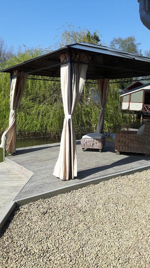 Prachtige Chalet Wabi Sabi Aan Het Water! Geel Eksteriør billede